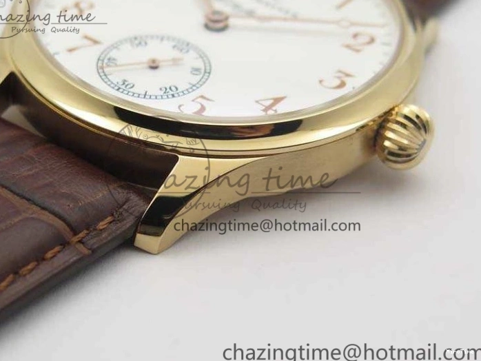 MIROTIME 0818 Effortless Portuguese Fa Jones IW544201 RG GSF 1:1 Best Edition White Dial On Leather Strap 7228